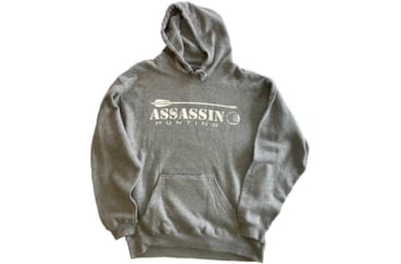 Image of Assassin Arrow Hoodie - Mens, Grey, 2XL 86155