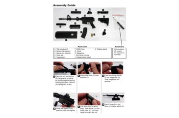 Image of ATI Outdoors Non-Firing, Cast AR-15, 1/3 Scale Mini Replica, Black, A.8.10.0054