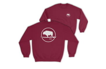 Image of Atoll Board Co Atoll Boards Circular Logo Crew Neck Sweatshirt - Indigo Blue, XL - Indigo Blue,XL, SQ7162908