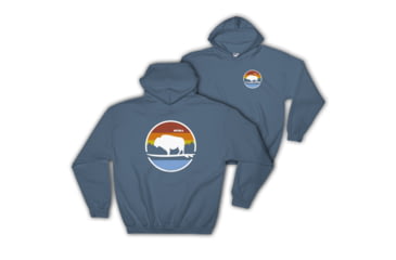 Image of Atoll Board Co Atoll Boards Landscape Hooded Sweatshirt - Black, XL - Black,XL, SQ3034730