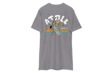Image of Atoll Board Co Atoll Heavyweight Tee with Octopus and Paddle Board Design - Carbon Grey, L - Carbon Grey,L, 628E7F1B6395ECarbon-Grey-L