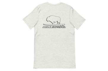 Image of Atoll Board Co Atoll Minimalist Outline Logo Paddle Board Tee - Ash, XL - Ash,XL, 6279D097450B5Ash-XL