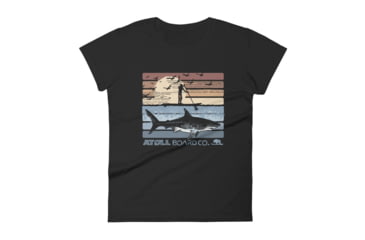 Image of Atoll Board Co Atoll Rider and Shark Tee - M - M, 627AFB64AE6A4M