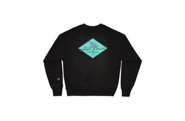 Image of Atoll Board Co Champion Atoll SUP Boards Paradise Logo Unisex Crew Neck Sweatshirt - Black, M - Black,M, 627A91CA1E5D9Black-M