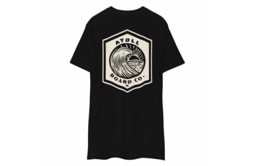 Image of Atoll Board Co Mens premium heavyweight tee - Black, L - Black,L, 64639388C80CCBlack-L