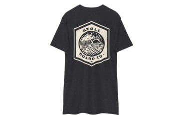 Image of Atoll Board Co Mens premium heavyweight tee - Charcoal Heather, 3XL - Charcoal Heather,3XL, 64639388C80CCCharcoal-Heather-3XL