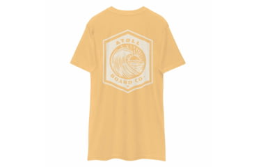 Image of Atoll Board Co Mens premium heavyweight tee - Vintage Gold, S - Vintage Gold,S, 64639388C80CCVintage-Gold-S
