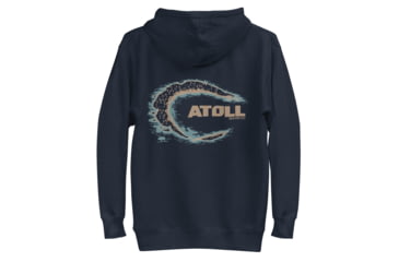 Image of Atoll Board Co Unisex Hoodie with Atoll Island Graphic - Navy Blazer, 3XL - Navy Blazer,3XL, 637BD3158CD9CNavy-Blazer-3XL