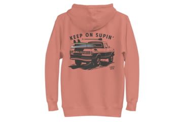 Image of Atoll Board Co Unisex Hoodie with Atoll Paddle Board Truck Graphic - Dusty Rose, 2XL - Dusty Rose,2XL, 64594ED6D11D2Dusty-Rose-2XL