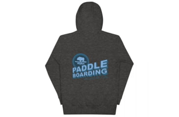 Image of Atoll Board Co Unisex Hoodie with Atoll Paddle Boarding Wrecked My Life Graphic - Charcoal Heather, 2XL - Charcoal Heather,2XL, 631CD5BB99FAACharcoal-Heather-2XL