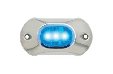 Image of Attwood Marine Light Armor Underwater LED Light, 3 LED, Blue, 65UW03B-7