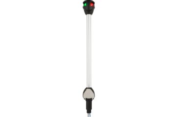 Image of Attwood Marine LightArmor Bi-Color Navigation Straight Pole Light w/Task Light, 10in, NV6LC2-10-7