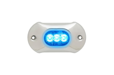 Image of Attwood Marine LightArmor HPX Underwater LED Light, 3 LED, Blue, 66UW03B-7