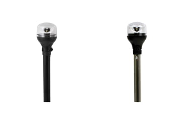 Image of Attwood Marine LightArmor Plug-In All-Around Light, Black, Black/Silver