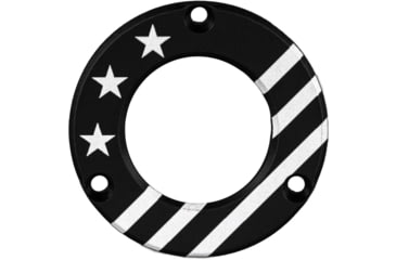 Image of Axcel Driver Hubcap Black w/Engraving Made In USA/Patriotic Theme, 1502883