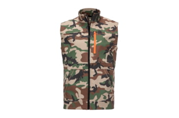 Image of Simms Fishing Products Ms Rogue Vest 939B3A67, Woodland Camo, S, 12655-569-20