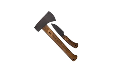 Image of Ball and Buck Winkler Knives Highland Hatchet, 4.8in, 80CrV2 Steel, Laminate Handle, White Oak, One Size, 242181202