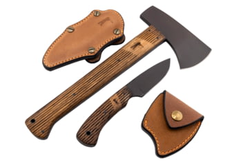 Image of Ball and Buck Winkler Knives Highland Hatchet, 4.8in, 80CrV2 Steel, Laminate Handle, White Oak, One Size, 242181202
