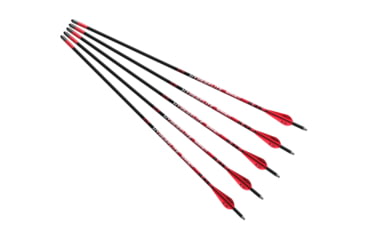 Image of Barnett Hyperflite Crossbow Bolts Heat Vanes 20 in, 5 Pk, Black, BAR20041