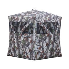 Image of Barronett Blinds Radar 2 Person Hub Blind, BloodTrail Snow Camo, Large RA200BTS