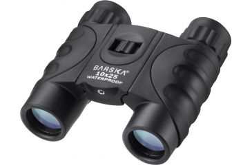 Image of Barska 10x25mm Waterproof Compact Binocular, Black, Small AB12725