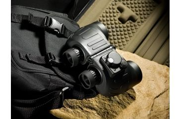 Image of Barska Battalion 7x50 mm Porro Prism Rangefinder Binoculars, Black, AB10510