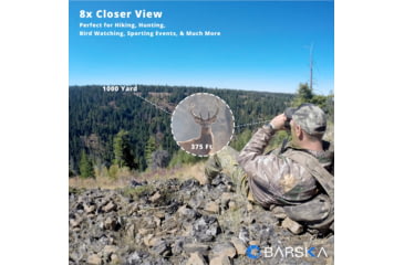 Image of Barska 8x32mm WP Level ED Binoculars, Black, AB12990