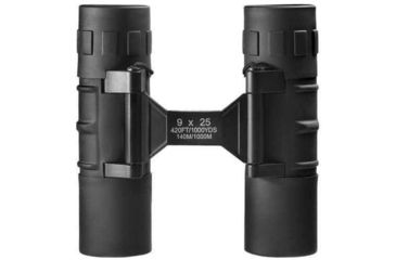 Image of Barska Focus Free 9x25mm Porro Prism Compact Binoculars, Black, AB10302