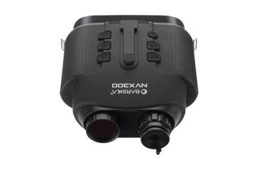 Image of Barska Night Vision NVX300 Infrared Illuminator Digital Binoculars, Black, BQ13374
