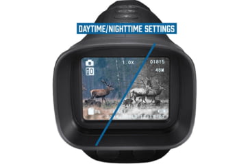 Image of Barska NV-1 6x25mm Night Vision Infrared Digital Monocular, Matte Black, BQ14070