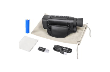 Image of Barska NV-1 6x25mm Night Vision Infrared Digital Monocular, Matte Black, BQ14070