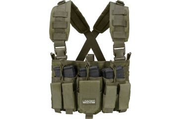 Image of Barska Tactical Chest Rig VX-400 Loaded Gear,OD Green BI12794