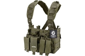 Image of Barska Tactical Chest Rig VX-400 Loaded Gear,OD Green BI12794