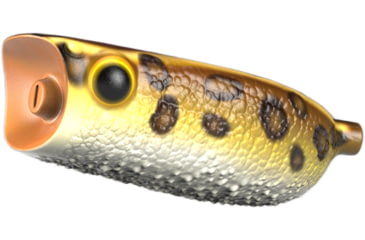 Image of Bass Mafia Cannonball Poppin Frog Swimbait, leopard Frog, 2.6in, BMCPF-26-LFG