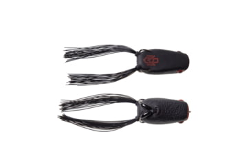 Image of Bass Mafia Cannonball Poppin Frog Swimbait, Matte Black, 2.6in, BMCPF-26-MBK