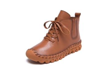 Image of Battling Blades Genuine Leather Flat - Ankle Boots - Womens, 7534210908332