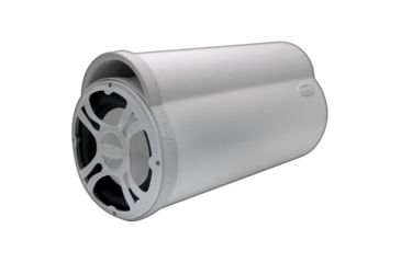 Image of BAZOOKA Marine BT Series 8in Bass Tube with 160W Amp and 8in Waterproof Woofer, White MBTA8250D
