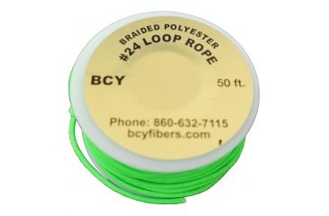 Image of BCY Size 24 D Loop Rope, Neon Green 50 ft 66529
