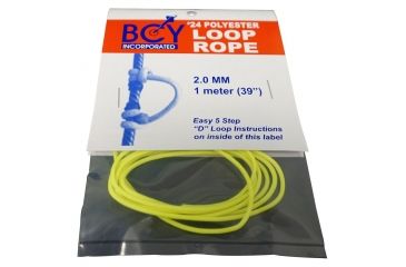 Image of BCY Size 24 D Loop Rope, Neon Yellow 1 m 66531
