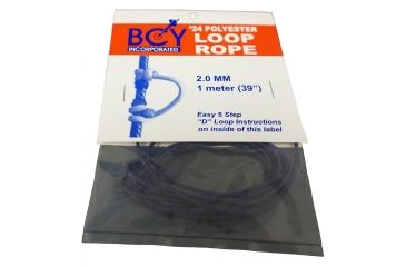 Image of BCY Size 24 D Loop Rope, Purple 1 m 66530