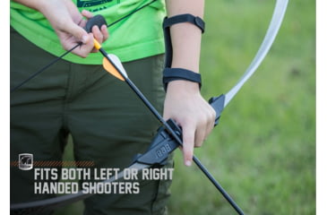Image of Bear Archery Firebird Youth Bow / Bow Only / Right or Left Handed, Gray, AYB6601
