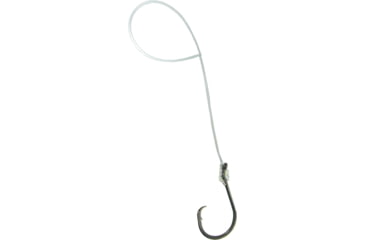 Image of BearPaw Snelled Circle Hook, 12in Mono, Bronze, Size 1/0, 6 per Pack, CHSS-1/0