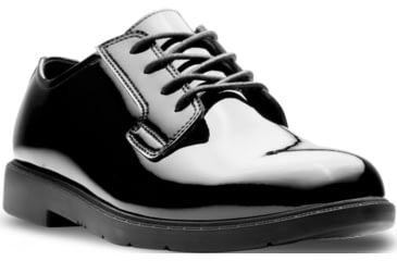 Image of Belleville Quarter Cut Uniform Dress Oxford Shoes - Mens, Black, 7.5 US/Regular, BV202 075R