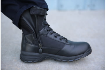 Image of Belleville Spear Point BV918ZWP 8in Lightweight Side-Zip Waterproof Tactical Boot - Mens, Black, 13, Regular, BV918ZWP 130R