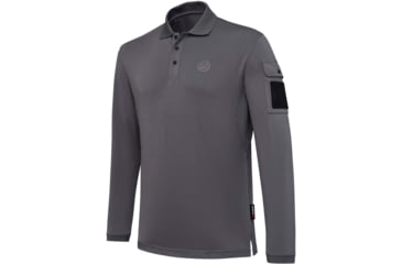 Image of Beretta MILLER POLO LONG SLEEVE SMOKED PEARL X-LARGE 1C616E28