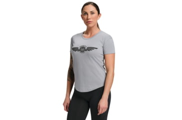 Image of Beretta Dea Wings T-Shirt - Womens, Stone Heather, Extra Large, TS110T1890096BXL