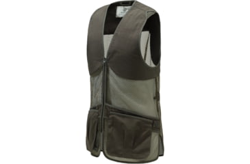 Image of Beretta Full Mesh Shooting Vest, Brown Bark, Extra Large, GT671T155308AAXL