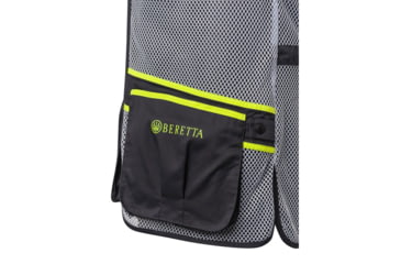 Image of Beretta Full Mesh Shooting Vest, Ebony &amp; Ice Grey, Extra Large, GT671T155309SZXL