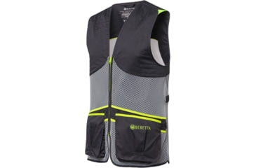 Image of Beretta Full Mesh Shooting Vest, Ebony &amp; Ice Grey, Extra Large, GT671T155309SZXL