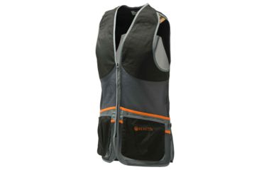 Image of Beretta Full Mesh Shooting Vest, Black &amp; Grey, 3XL, GT671T15530903XXXL